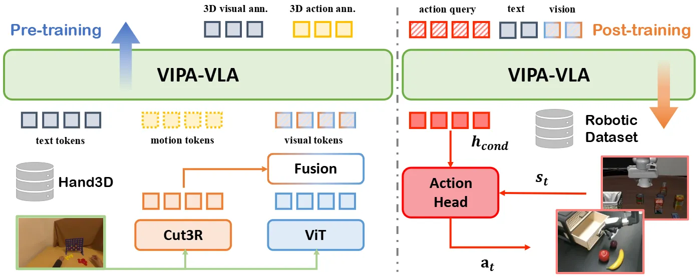 The architecture of VIPA-VLA